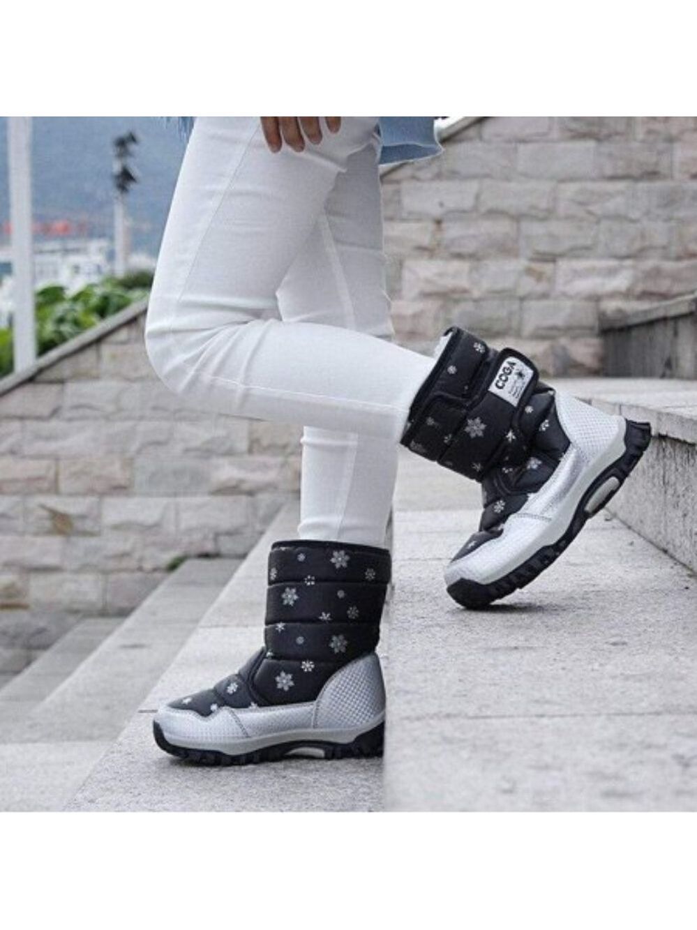 HP. Coga kids Waterproof Winter Snow Boots